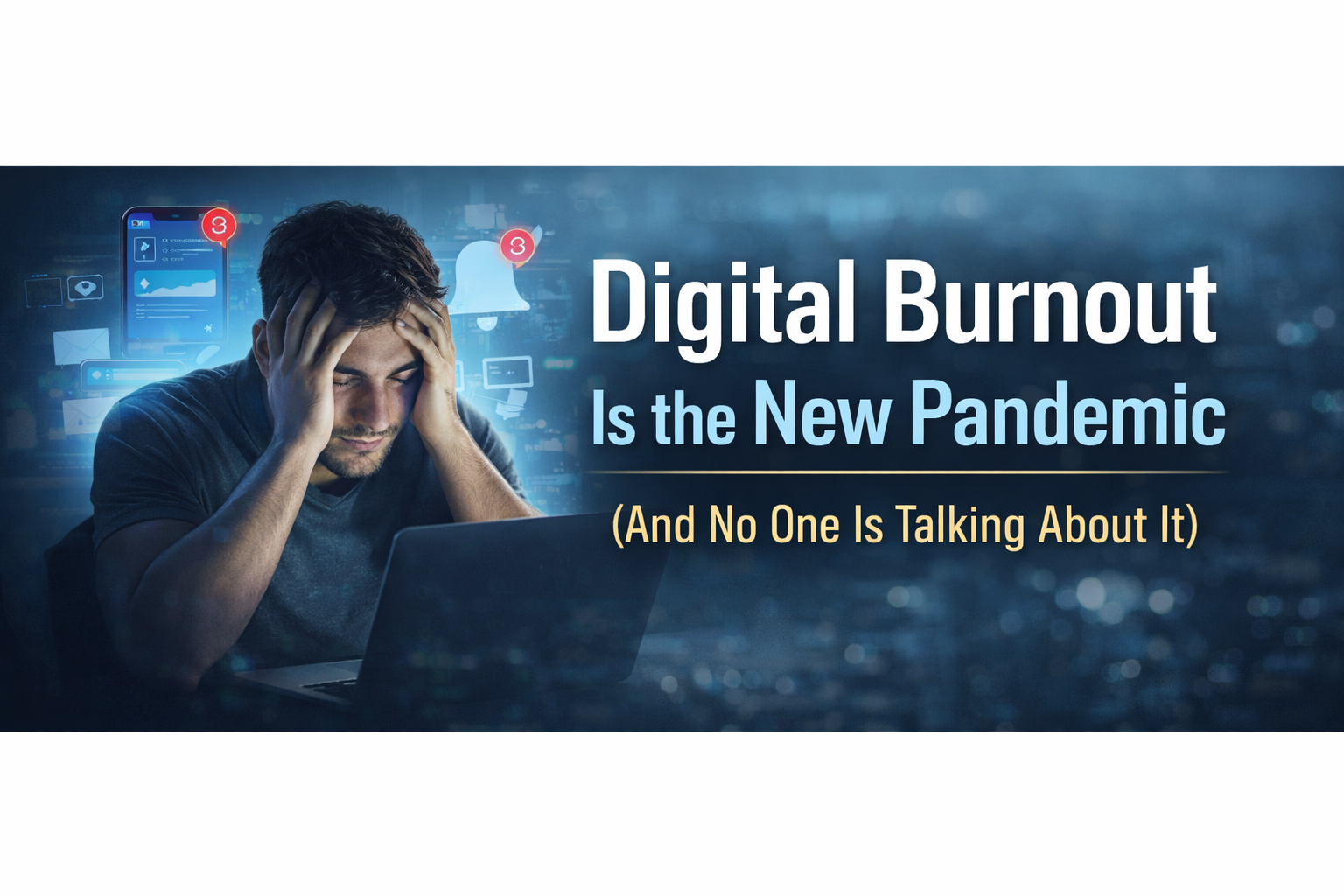 Digital Burnout Is the New Pandemic (And No One Is Talking About It)