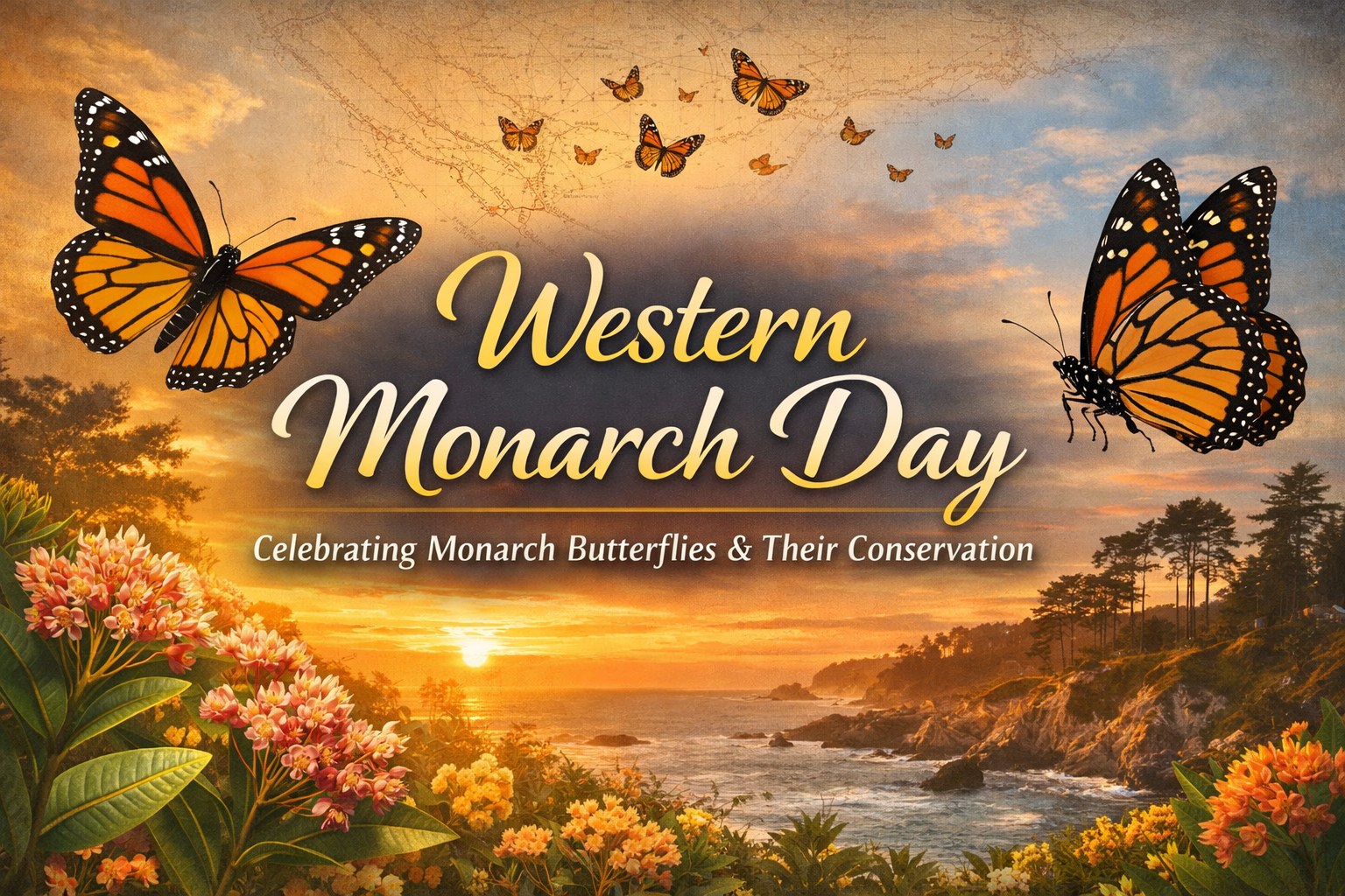Western Monarch Day — A Celebration of Beautiful Monarch Butterflies and Their Conservation