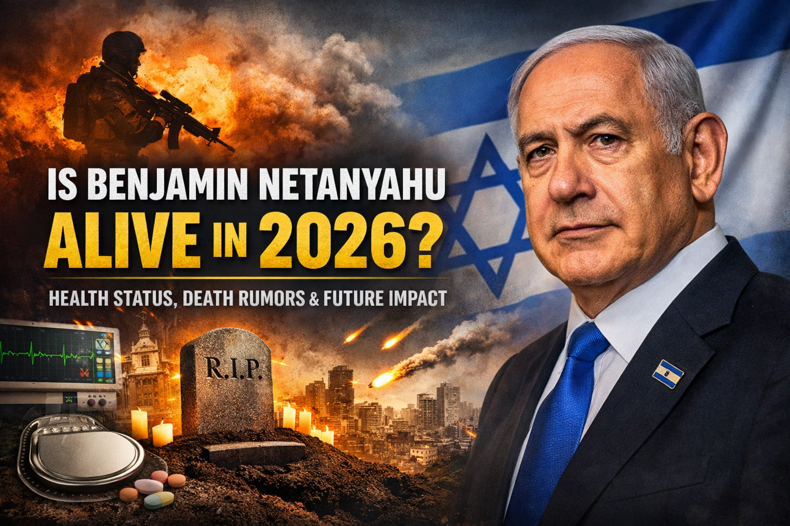 Is Benjamin Netanyahu Alive in 2026? The Truth About His Health, Death Rumors, and What Could Happen Next